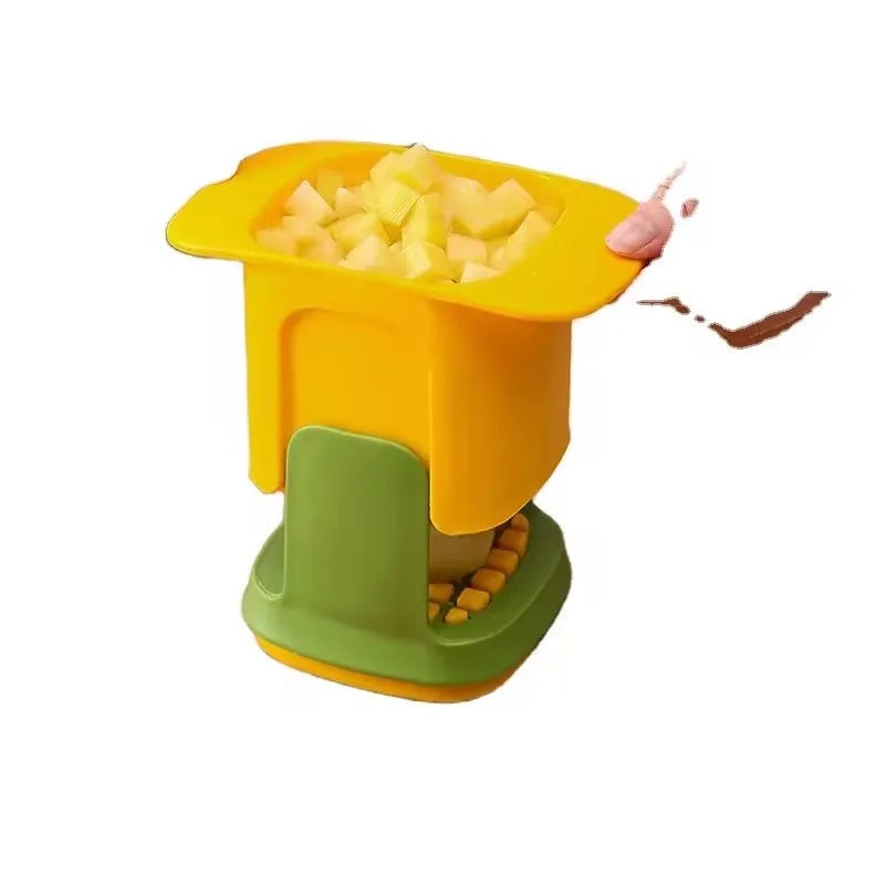2024 Hot Multifunctional Manual Hand Press Potato Plastic Vegetable Cutter Multifunctional Household Hand Cucumber Potato Slicer