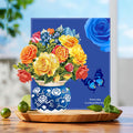 Paper Pop up Cards Beautiful Flower Bouquet 3D Greeting Cards Birthday Gift Cards Best Friend Gift with Note Card and Envelope