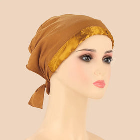 High Quality Custom Modal Instant Hijab Satin Solid Inner Accessories Ethnic Scarves Muslim Fashion Scarf Cap All Seasons