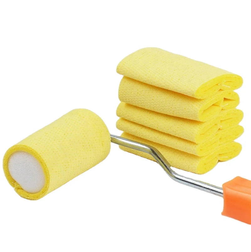 Manufacturer Foam Insulating Glass Corner Cleaning Tools Sponge Glass Trimming Cotton Roller Sponge