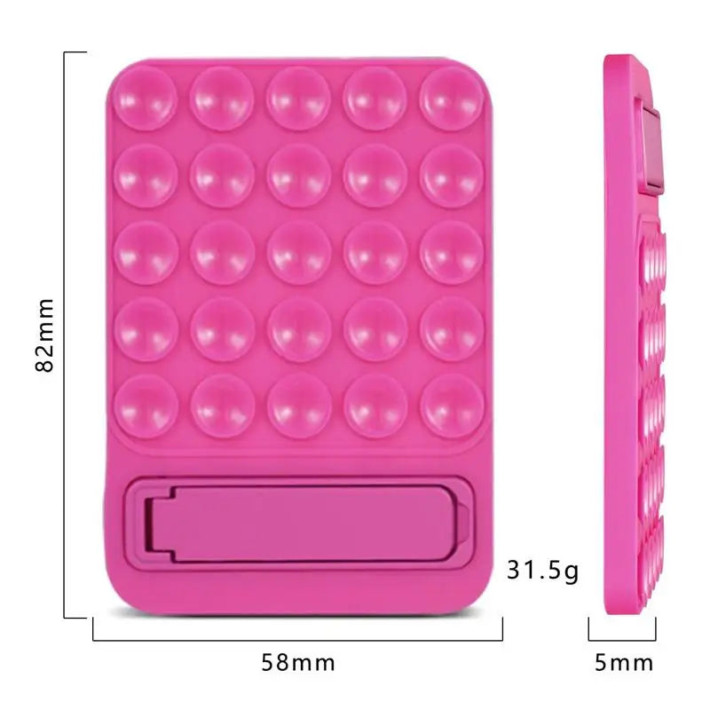 Adhesive Vacuum Mount Custom Logo Grip Bracket Phone Silicon Suction New Silicone Phone Suction Cup Holder Phone Case