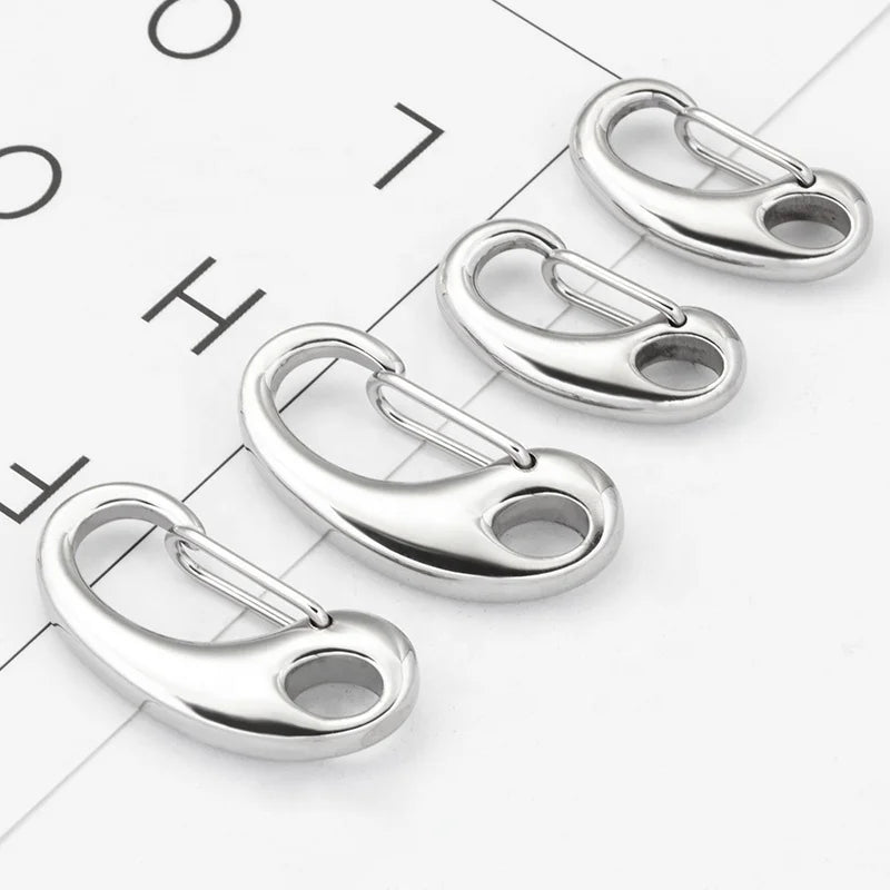 Fully Stocked Stainless Steel Lobster Clasps Jewelry Accessories Diy Clasp Buckle Gold Clasps for Jewelry Making