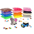 Puzzle Toys Diy 2.8mm Fuse Beads Kit Water Magic Beads Toys for Kids Children