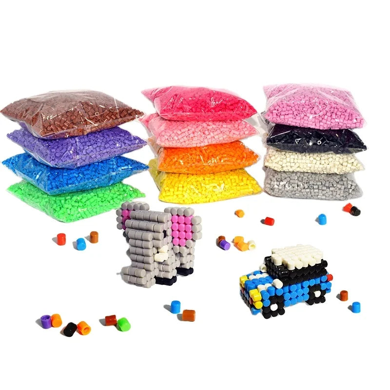 Puzzle Toys Diy 2.8mm Fuse Beads Kit Water Magic Beads Toys for Kids Children