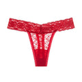 Scanty Erotic Striper Wear Girls Low-Rise Tanga Panties Transparent Back Sheer Ruffles Embroidery Silk/Cotton Korean-Japanese