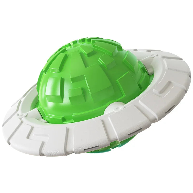 2023 Pet Outdoor Training Play Interactive Flying Disc TPU Rubber Flying Saucer Ball Dog Toy