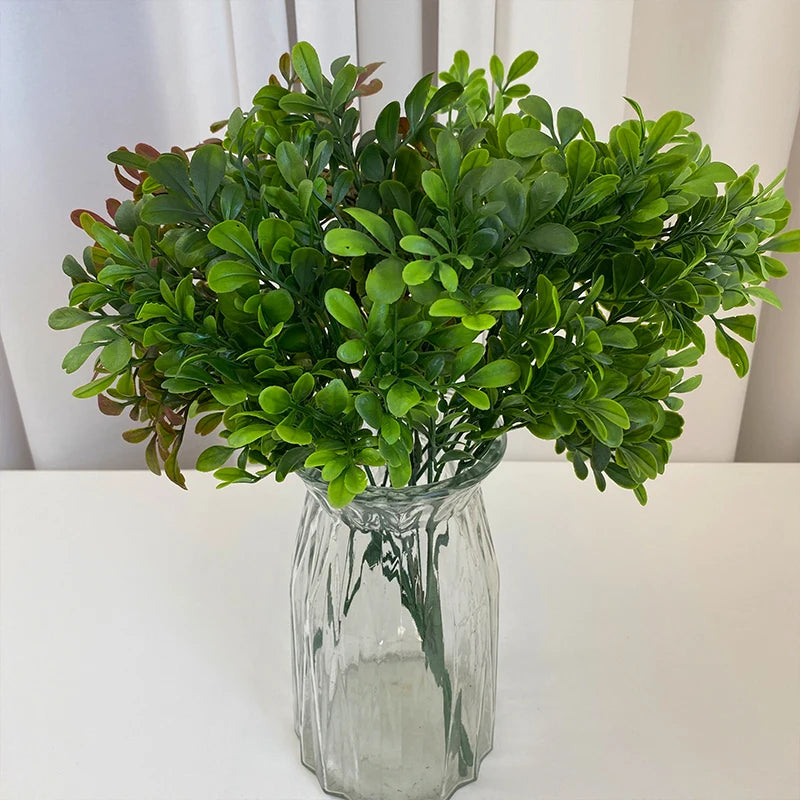 Competitive Price 5-branch Milan Grass Decorative Artificial Plant  Garden Decorative
