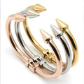 Punk Nail Rivet Stainless Steel Bracelet  Wholesale