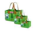 Wholesale Eco-Friendly Christmas Felt Tote Gift Bag with Santa Claus Cartoon Design Customizable Colors & Sizes