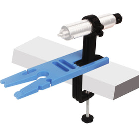 Auble Model 0229 Bench Pin Clamp V-Slot C-Clamp Mount Table Workbench Jewelers Tool Fixtures for Table Saw