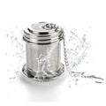 Custom New Trade Reusable Small Plunger Filter Mesh Stainless Steel 304 Coffee Tea Strainer Infusers Stocked Classic