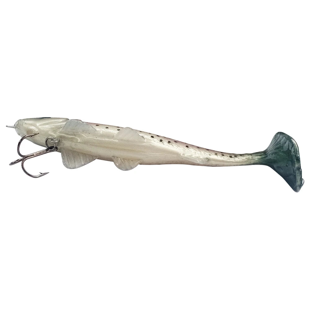 Newbility Fishing Lure 51.8g 150mm Paddle Tail Plastic Sofi Level Fish Baits MegaBDM