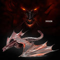 Stainless Steel DIY 3D Stereoscopic Alloy Assembly Game Dragon Model GTD01 Pterosaur Metal Decorations