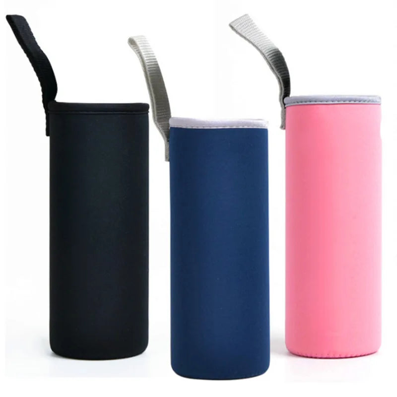Neoprene Water Bottle Sleeve 19.4 oz Multi-color 550ml Insulated Drink Bottle Covers Carrier