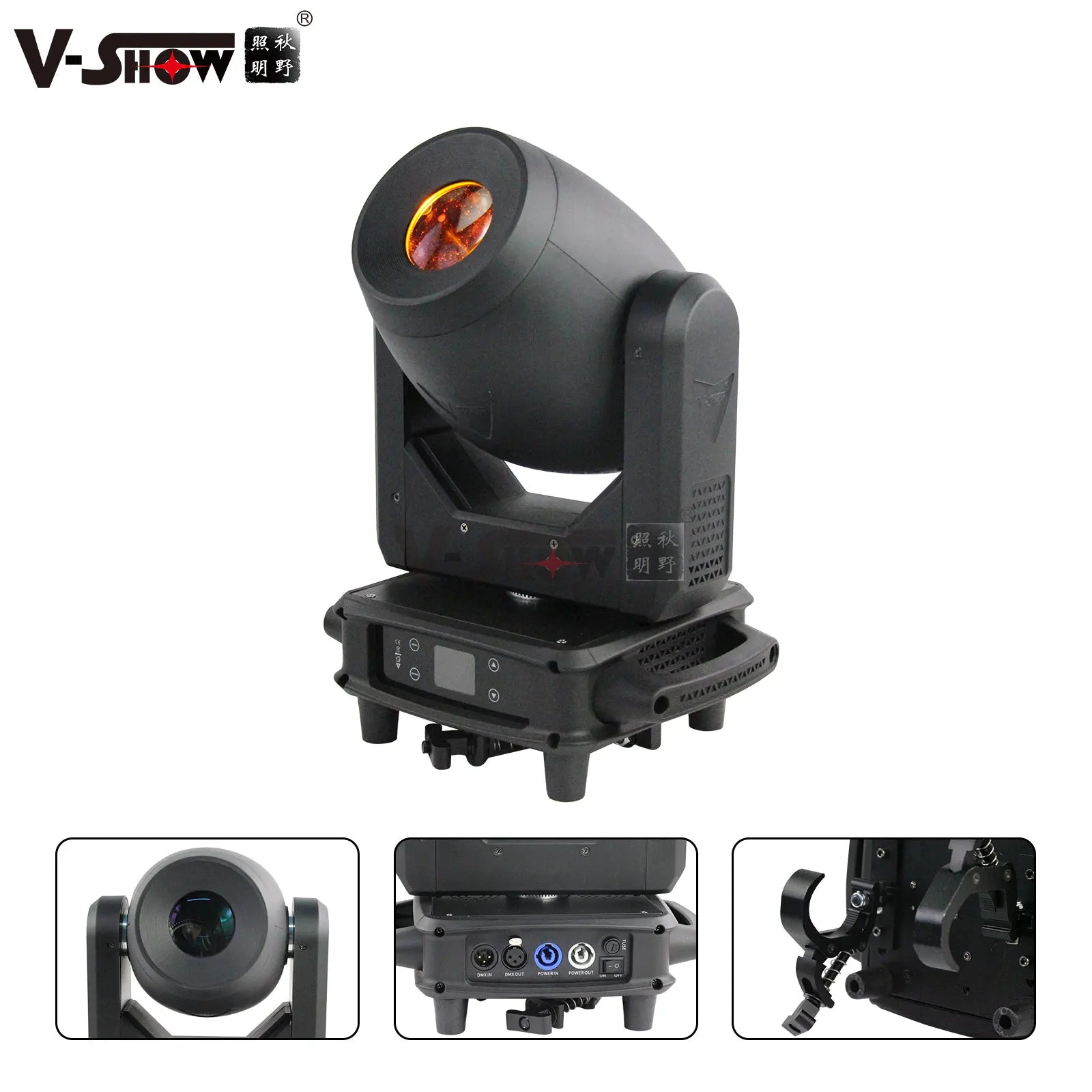 VSHOW S718 150W Spot DJ Stage Light Led Moving Head Lights for Club Event
