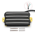 Four Coil Pickup High Output-18K Coil Splitting Ceramic Pickup Heavy Metal Track Type Pickup Black