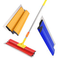 Heavy-Duty DIY Scraper with Stainless Steel Blade and Plastic Handle Skimming Spatula for Wall Ceiling Smoothing Putty Scraper