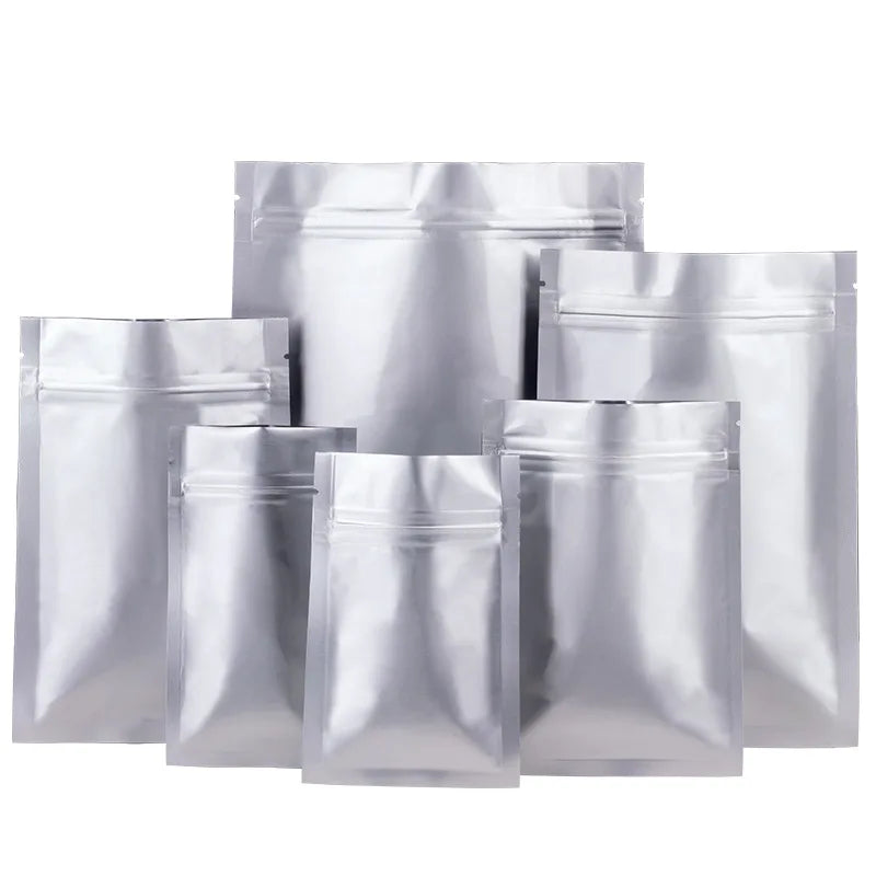 Zipper Sealed Bag Smell Proof Pouches Custom Logo Ziplock Plastic Mylar Packaging Aluminium Foil Bags for Food