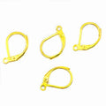 316L Stainless Steel Leverback Earring Hooks Hypoallergenic Dangle Ear Wire for Jewelry Making