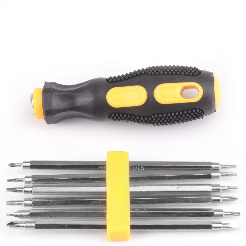 Special-shaped Screwdriver Set Cross plum Blossom Triangle One-word Double-head Household Universal Multi-functional Screwdriver