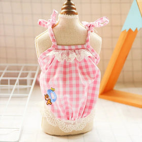 Wholesale Cheap Chrysanthemum Artificial Flowers T-shirt Clothes for Dog Pet