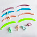 Beginner-Friendly Quick Separation Frog Silicon Eye Pad Easy Isolation Lash Extension Tool Square Reusable Eyelash Beauty