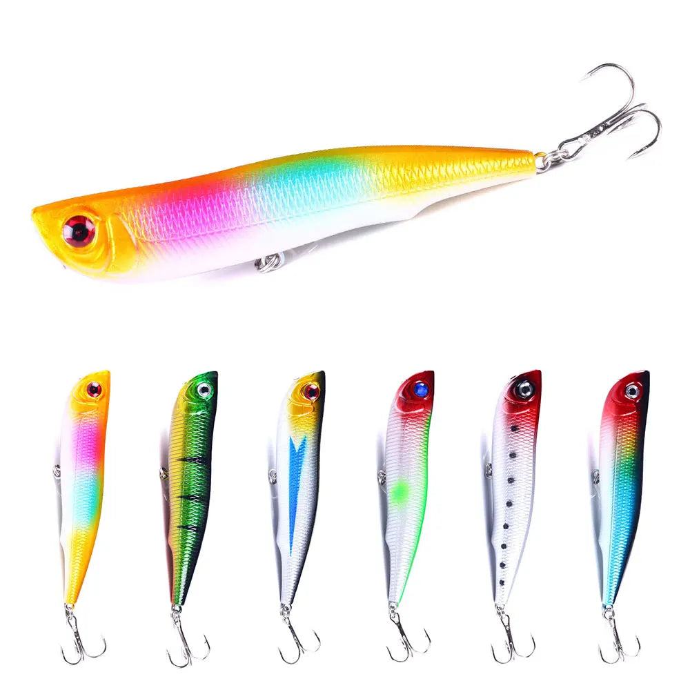 Saltwater Floating Artificial Hard Bait 10.5CM 15.7G  Fishing Tackle Feed Popper Fishing Topwater Popper Fishing Lure