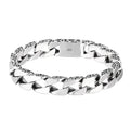 BOCAI New Vintage 925 Sterling Silver Men's Bracelet 100% Pure S925 Vine Patterned Chain Personalized 100% Real Jewelry Parties