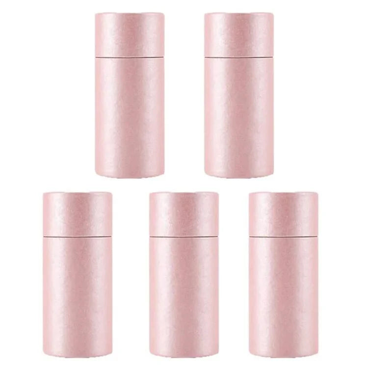 10ml 30ml 50ml 100ml Round Kraft Paper Jar Tube Cardboard Packing Boxes Containers With Lid