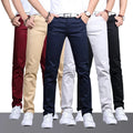 Latest Design Spring New Mens Fashionable Work Pants Breathable Casual Slim Pants Pantalon Cargo Pantalon