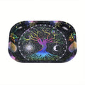 Wholesale Hot Selling Customized 18*14cm Rolling Trays Lucky Tree Pattern Metal Tray for Smoking