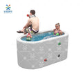 Portable Ice Bath Tub Cooling Water Therapy PVC Inflatable Cold Plunge Bath Ice Tubs for Adults Fitness Recovery
