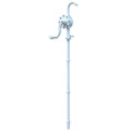 Plastic Barrel Application Pump Hand Rotary Drum Dispensing Pump for Mild Acids / Chemicals / Detergents