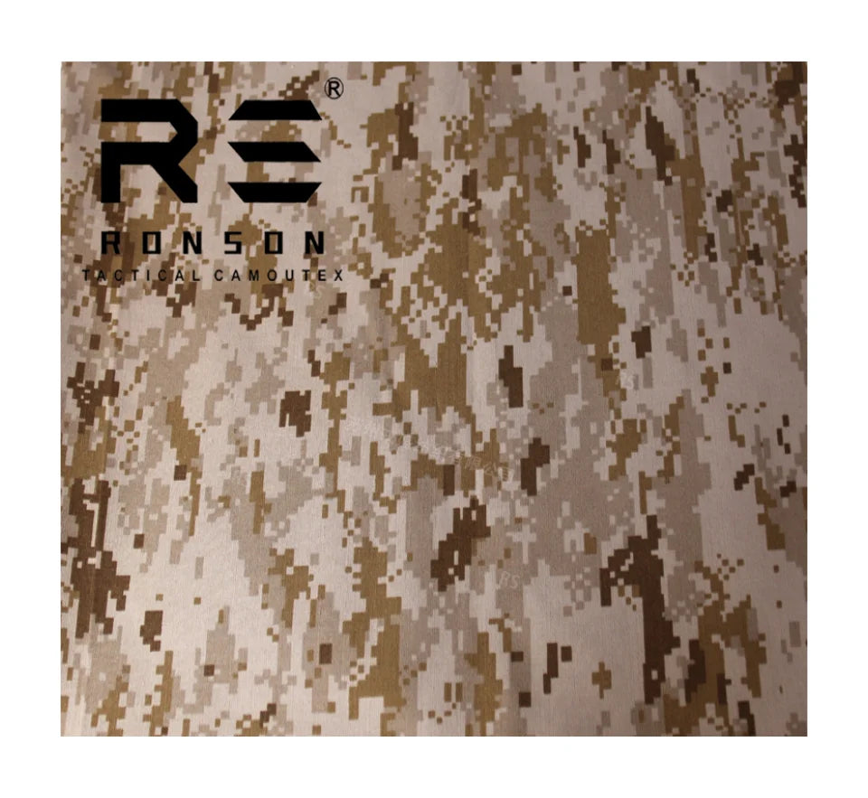 TC 6535 AOR1 Camo Waterproof Ripstop Cotton Fabric 65% Polyester 35% Cotton Woven Tactical Style for Bags Garments for Boys