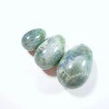 HZ Gemstones Certified Labradrite Jade Yoni Eggs Natural Nephrite Jade Eggs for Women Kegel