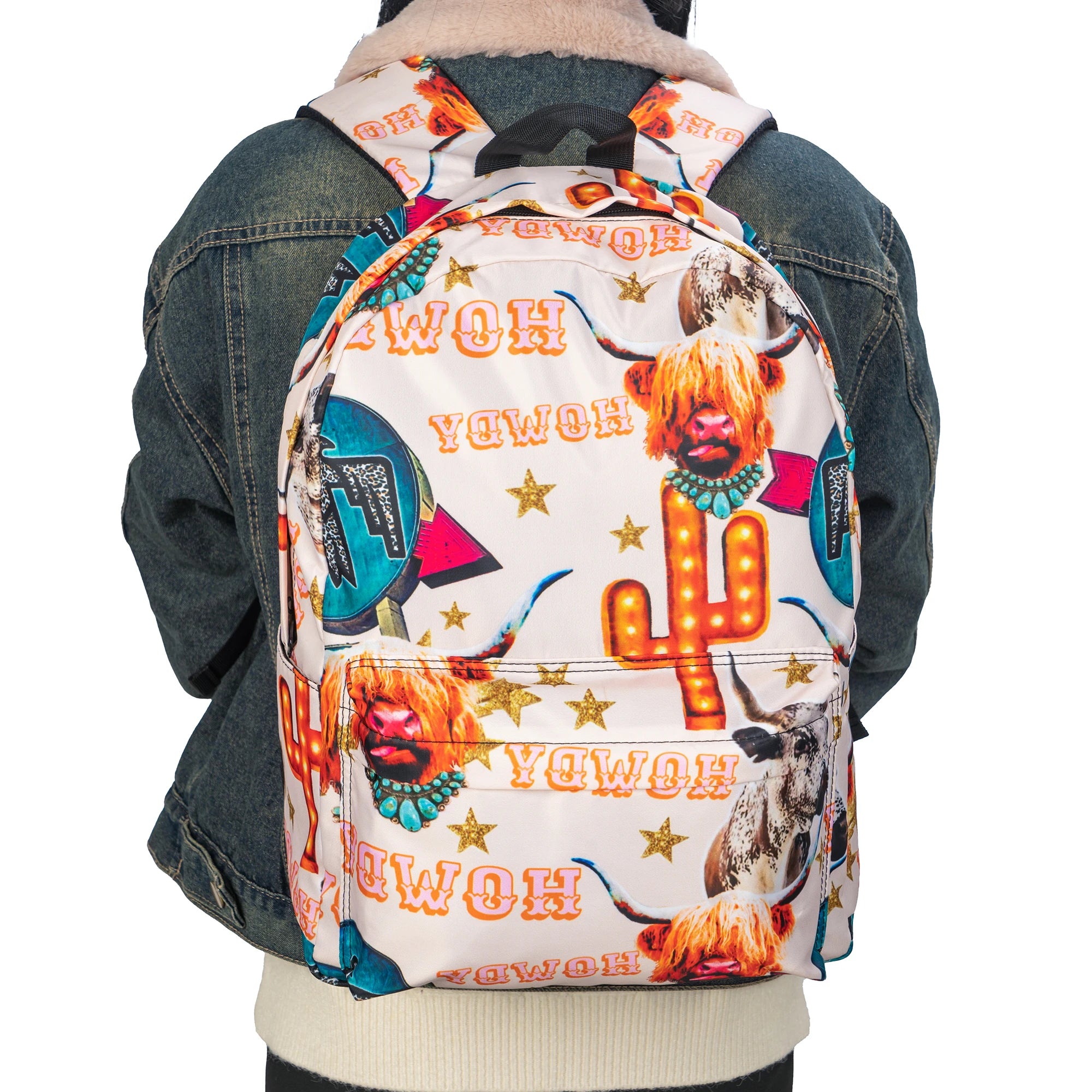 Custom Logo Print Promotional School Backpacks Designer Student Kids Backpacks for Children
