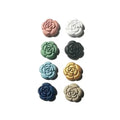 Matte Magnetic Brooches Alloy Hijab Accessories with No-Snag Flower Design for Scarf Wedding Party or Gift Safety Ensured