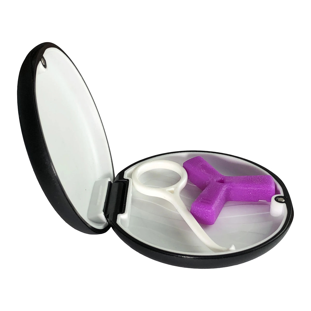 Dental Slim Oral Care Teeth Case Dental Case Box Retainer Brace Storage Box
