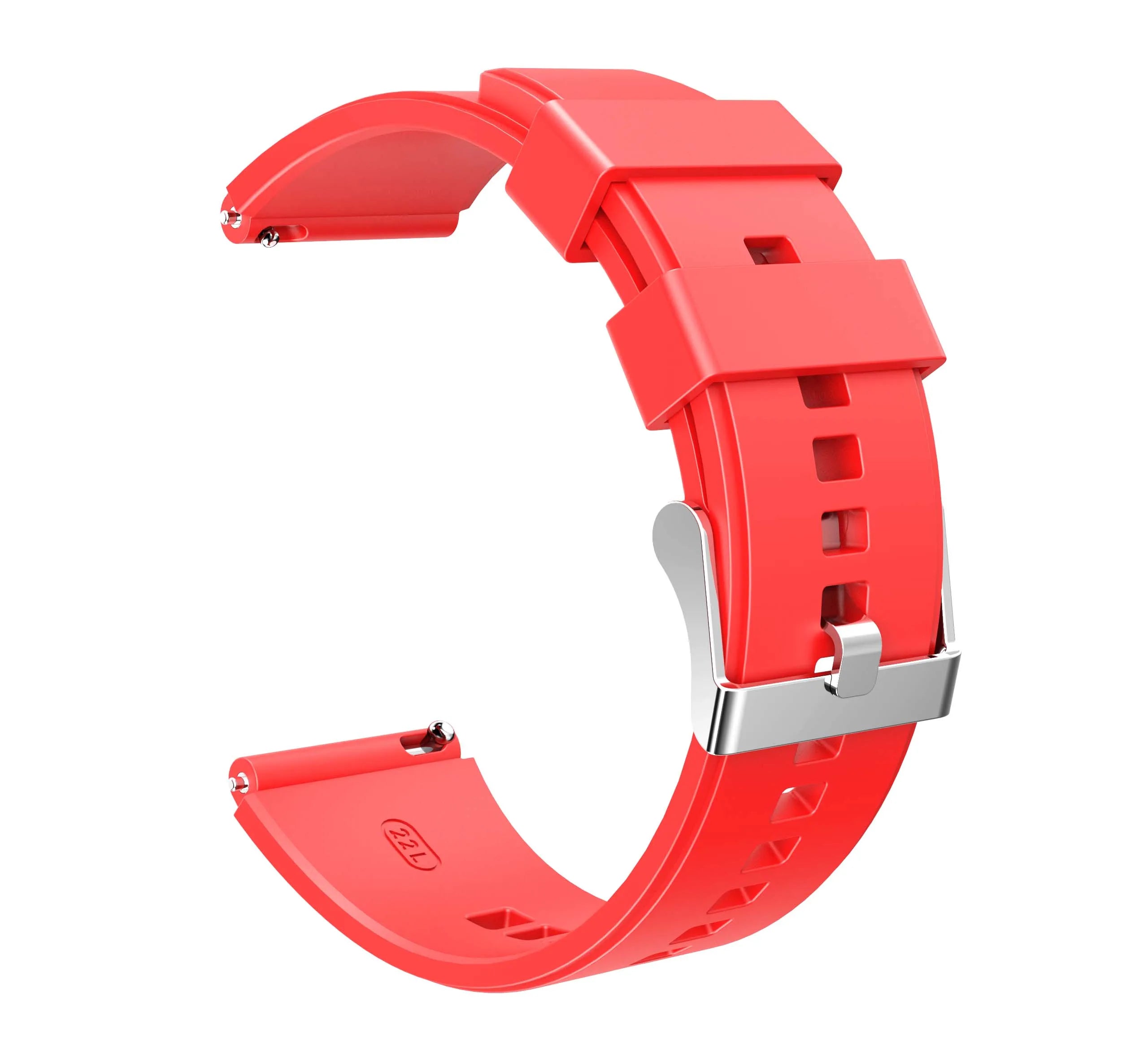 Boband 20mm 22mm Silicone Two-color Watch Strap for GT2 Universal Replacement Android Smart Sport Watch Quick Release