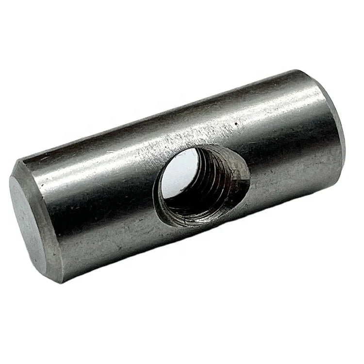 Cnc Stainless Steel Brass Cross Dowel Barrel Nut