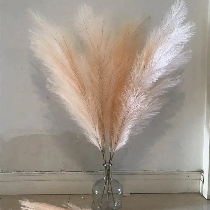 I-7048 Specializing in the Production  Wedding Supplies Large Pampas Grass Artificial for Factory Direct Sales