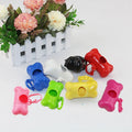 Eco-Friendly Mini Bone Type Pet Toilet Picker with Poop Bag Dispenser for Dogs Plastic