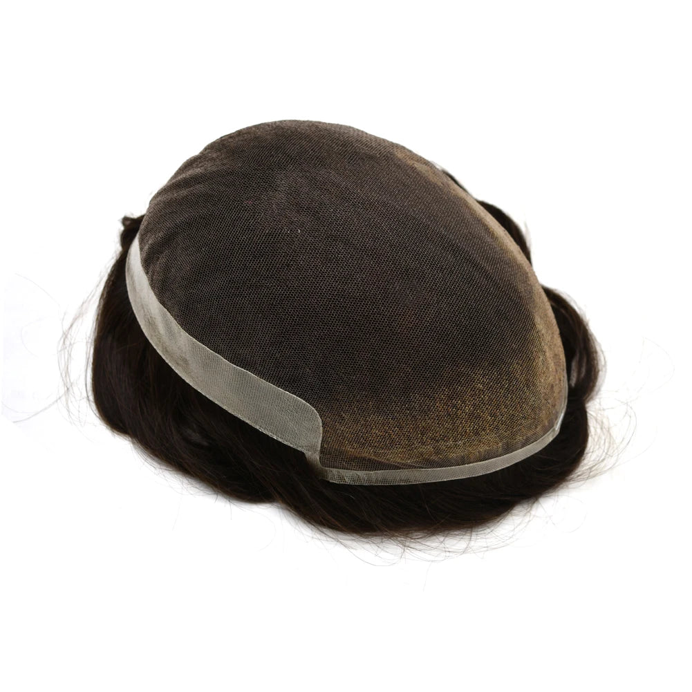 LONGFOR BX2 Top Grade 100% Human Hair Toupee Human Hair with Factory Price