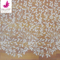 HY1154-2 French Bridal Lace Fabric Fancy Tulle Lace Net Embroidery Fabric for Wedding Dress Lace