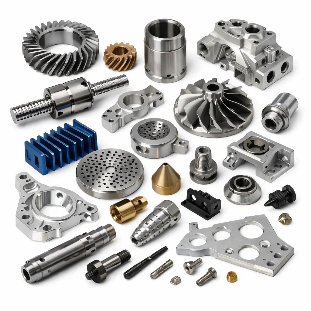 CNC Machining Precision Machinery Parts Custom Copper Titanium Stainless Steel CNC Machining Turning Milling Service