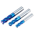 BKEA D4*16*D4*75L U-shape Flute CNC Solid End Mill Cutters for Mould Steel Freza Router Bits Solid Carbide End Mill