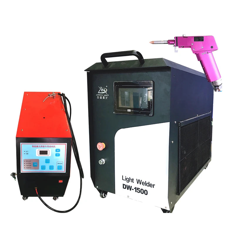 High Speed Water Cooler air Cooler Handheld Welding Laser Machine 1000w1500w 2000w Laser Welder Handheld for Aluminum