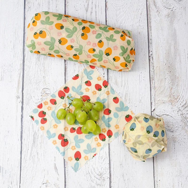 Reusable Custom  Beeswax  Wrap for Food Storage