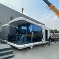 Smart House Fully Furnished Hot-selling White Capsule House New Design Luxurious Prefab House Office Pod