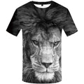 Fitspi Wholesale Tshirt Men Size S-6xl 3d T Shirt Animal T-shirts for Mens Clothing Dropshipping
